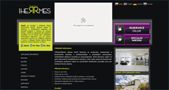 Desktop Screenshot of hotelherrmes.cz